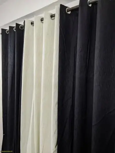 🪟 Jacquard Silk Curtains Set