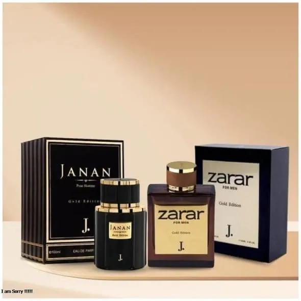 Janan Gold Edition & Zarar Gold Edition by J. – Premium Fragrances for Men For Sale in Gulistan-e-Jauhar | Karachi Ads - photo 1