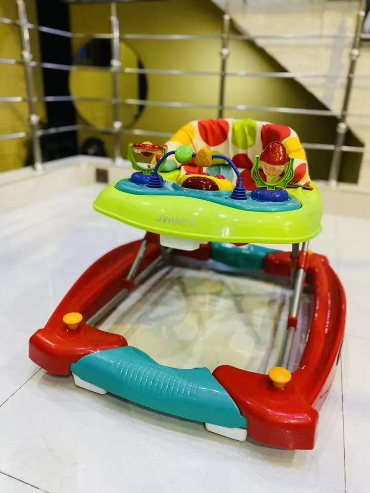 Juniors 2-in-1 Baby Walker Plus Rocker – Musical Activity Center For Sale in New Karachi | Karachi Ads - photo 2