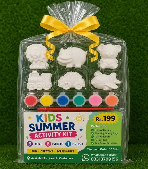 🎨 Keep your little ones happy, creative & engaged this summer! ☀️ For Sale in North Karachi | Karachi Ads - photo 1