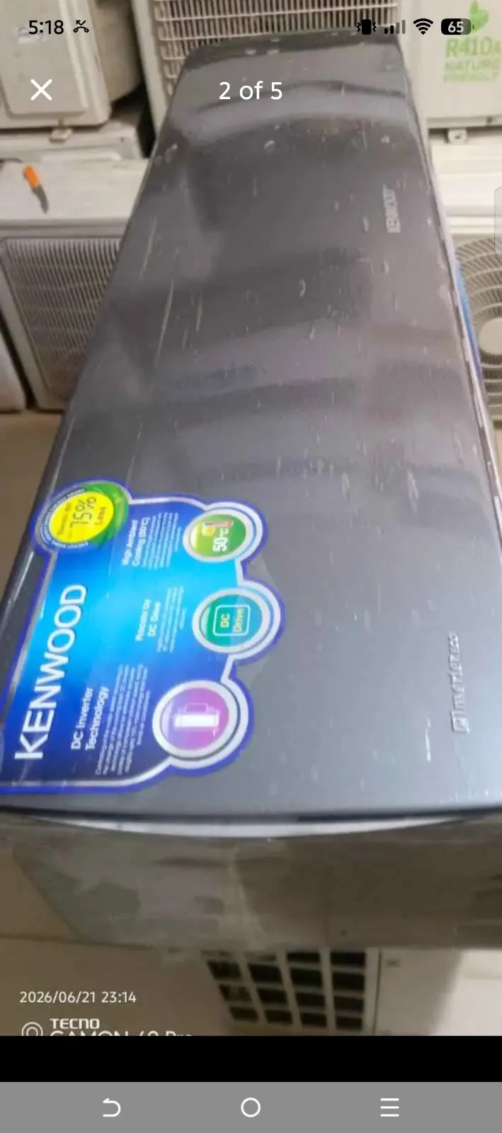 Kenwood 1.5 Ton DC Inverter AC π₯ - photo 4