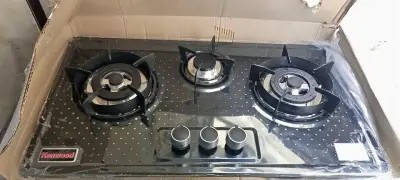 Kenwood brand stainless steel sheet automatic ignition gas stove for Sale in Saddar, Karachi