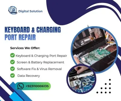 Keyboard or Charging Port Not Working? We Can Fix It!