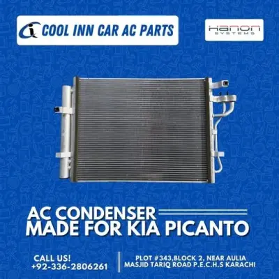 KIA Picanto Original A/C Condenser For Sale in Tariq Road | Karachi Ads