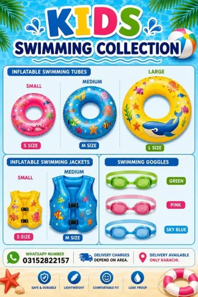 🌊 Kids Swimming Collection is Here! 🏖️ For Sale in Gulshan-e-Iqbal | Karachi Ads