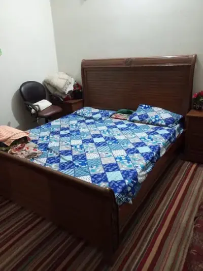 King Size Bed Set For Sale in Al Ghaffar Nagori City | Karachi Ads