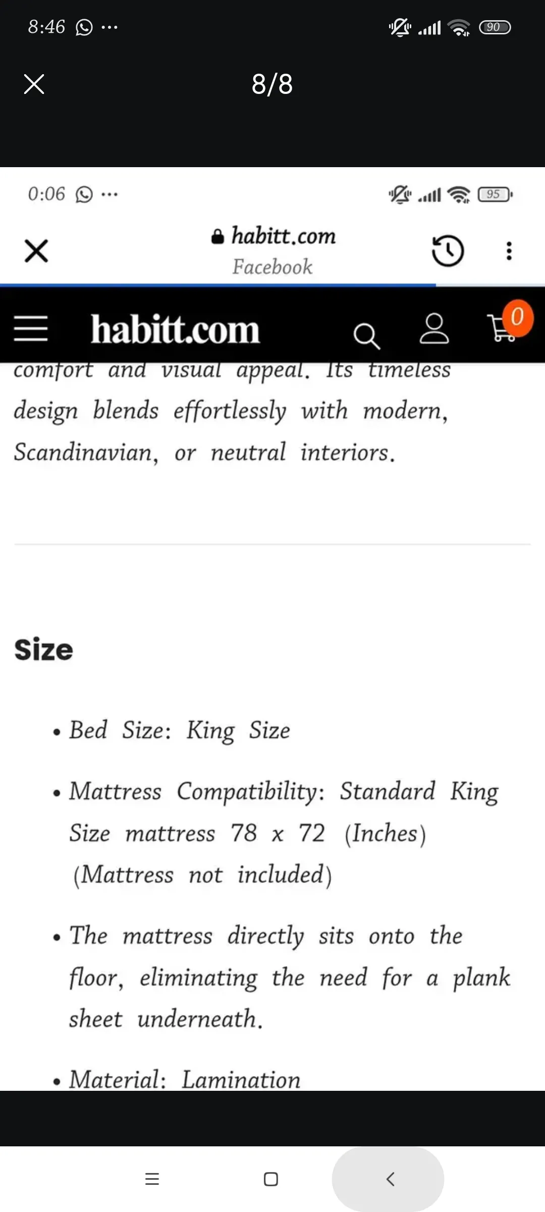 King size double bed For Sale in North Nazimabad Block A | Karachi Ads - photo 3