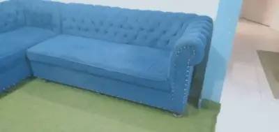 L shape sofa urgent For Sale in Malir Cantt | Karachi Ads