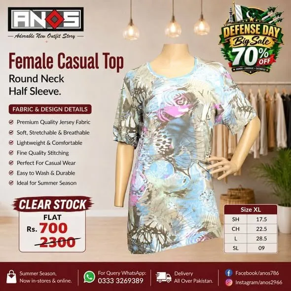 Ladies Tops, Casual Shirts, Office D-Shirt, Jeans Pants, Trouser, Lawn 2Pc Suits are available - photo 2