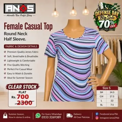 Ladies Tops, Casual Shirts, Office D-Shirt, Jeans Pants, Trouser, Lawn 2Pc Suits are available - photo 3