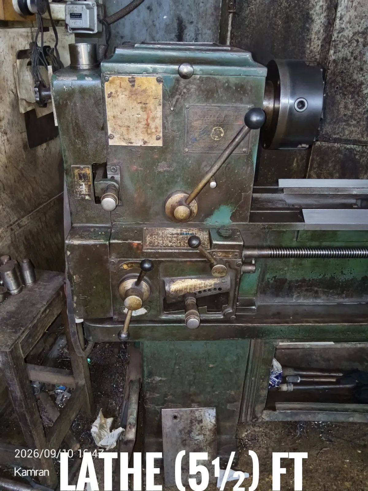 Lathe Machine (5.5Ft) - photo 2