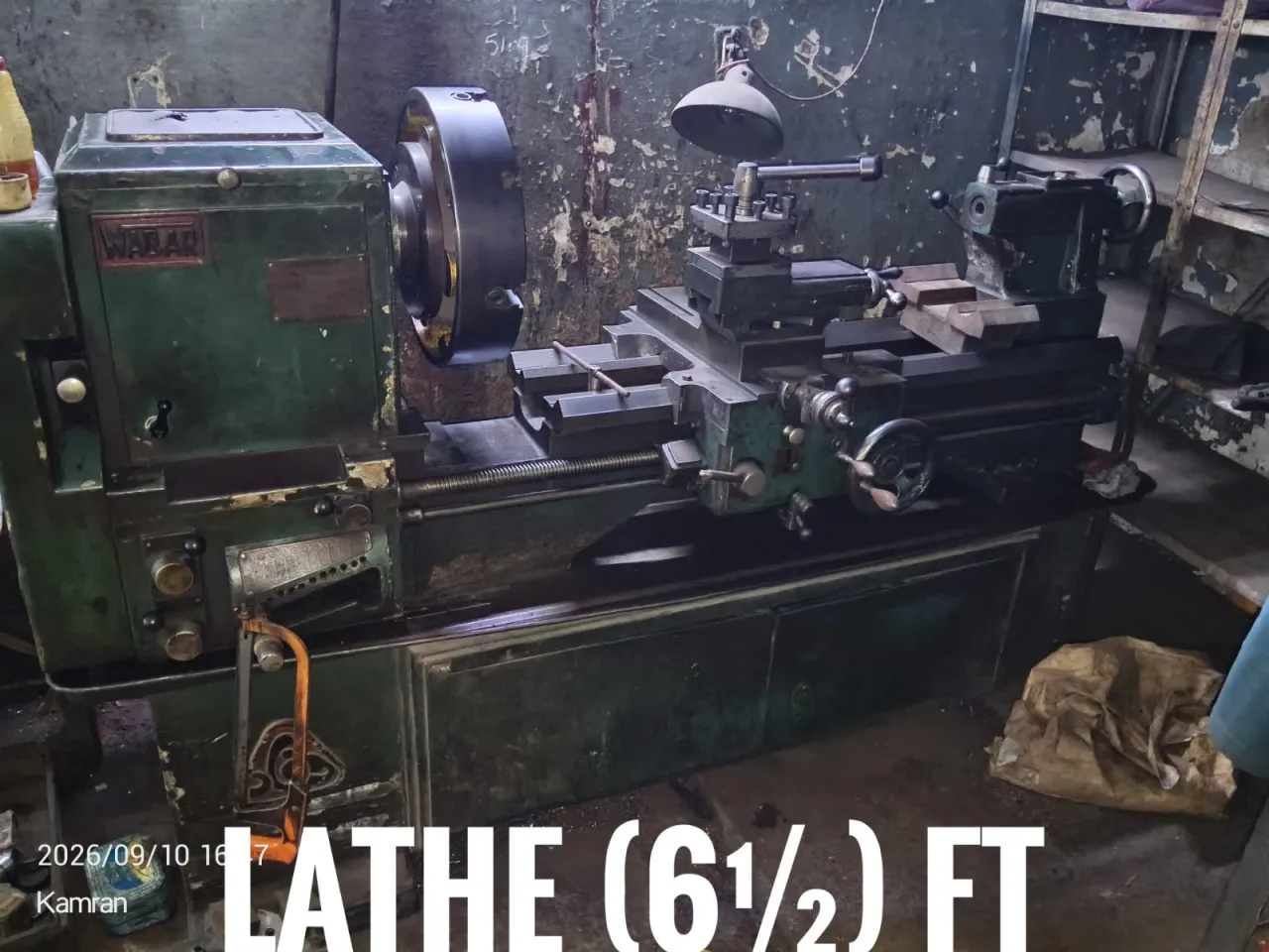 Lathe Machine (6.5 Ft) - photo 1