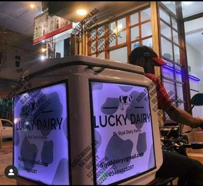 LED DELIVERY BOX/ MILK DELIVERY BOX/ BOX/ FIBER GLASS/ Delivery box/ Box - photo 3