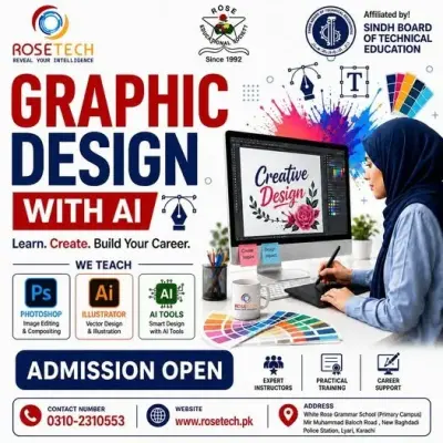 Level up your design skills with AI!  Smart design, practical training, and career support all in one place.