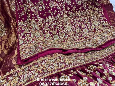 Libas E Khas Bridal outfit Brand new condition For Sale in Gulistan-e-Jauhar | Karachi Ads - photo 4