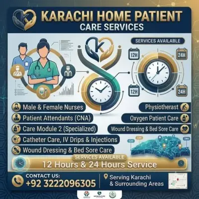 Looking for Home Patient Care in Karachi?