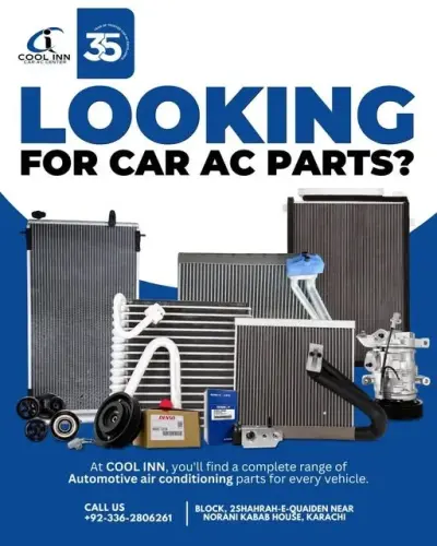 ❄️ Looking for Premium Car AC Parts? For Sale in Shahrah-e-Pakistan | Karachi Ads