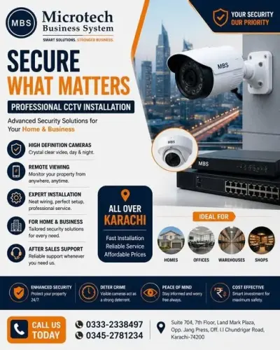 Looking for reliable CCTV Installation Services? in New Karachi | Karachi Ads