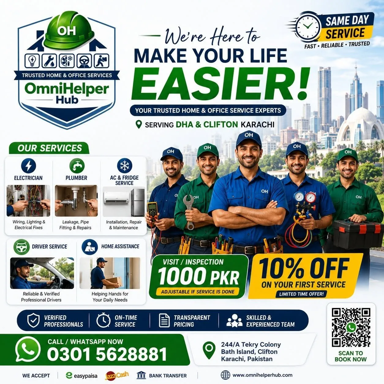 Looking for reliable home or office Plumber services in Gulistan-e-Jauhar | Karachi Ads - photo 1