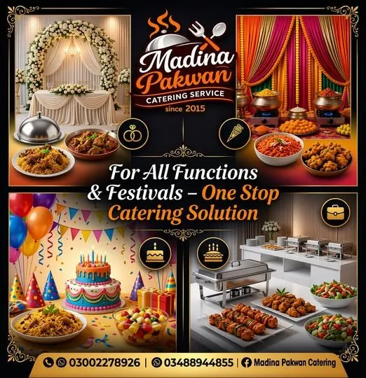 Make every event unforgettable with Madina Pakwan Catering Service - photo 1