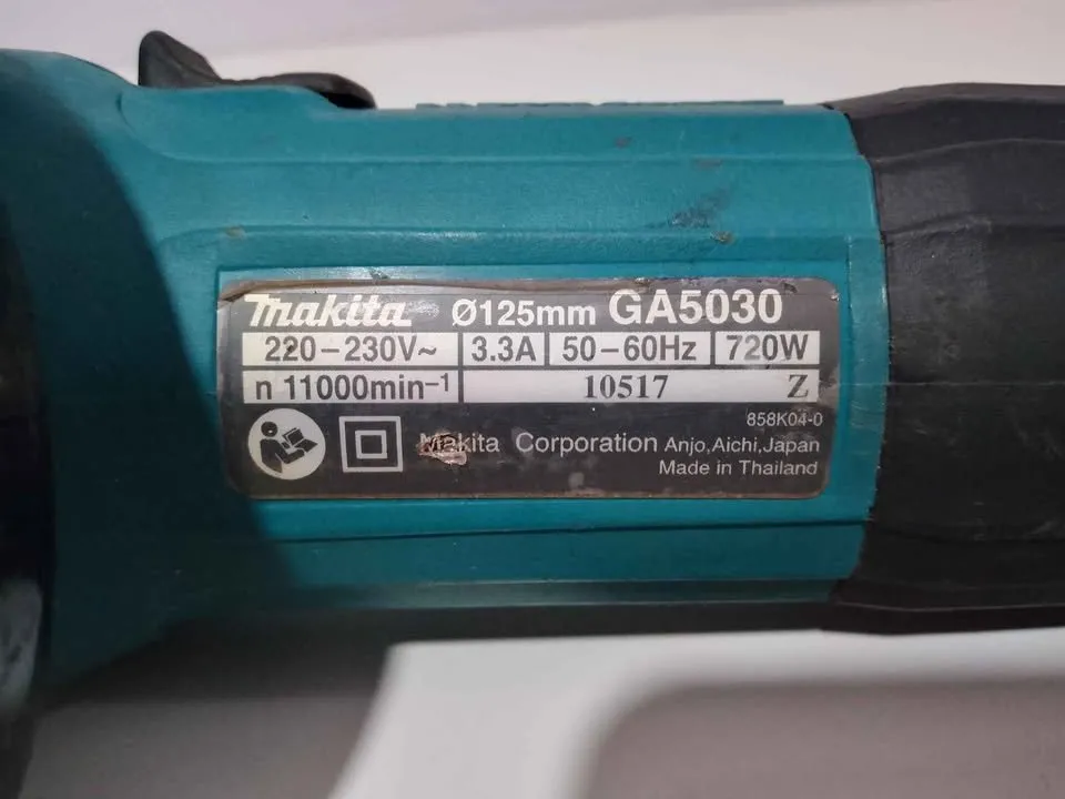 Makita 5" GRINDER Japan - photo 4