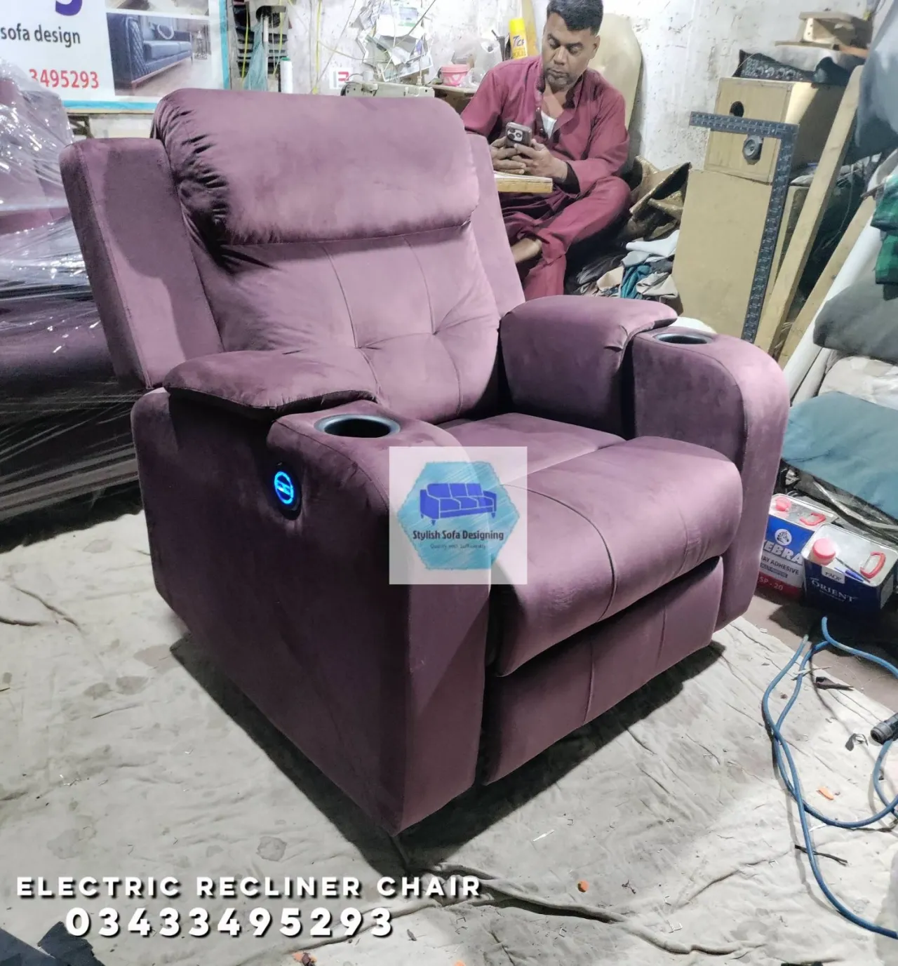 Manual Recliner 🛋️ Manual Rocking🛋️ Electric sample Recliner ⚡ Rocking electric Recliner - photo 11