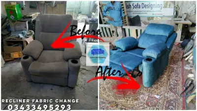 Manual Recliner 🛋️ Manual Rocking🛋️  Electric sample Recliner ⚡ Rocking electric Recliner - photo 6
