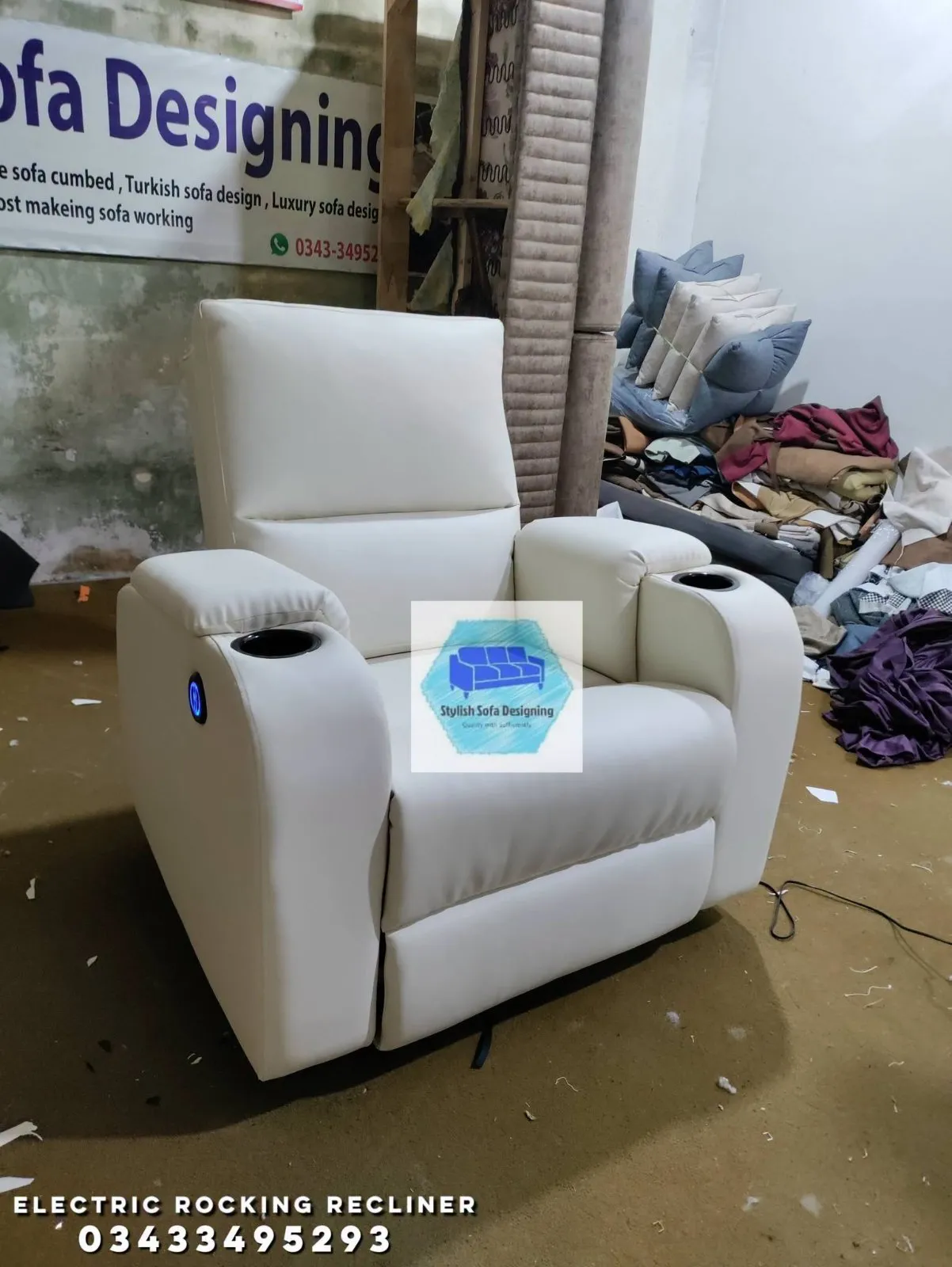 Manual Recliner 🛋️ Manual Rocking🛋️ Electric sample Recliner ⚡ Rocking electric Recliner - photo 9