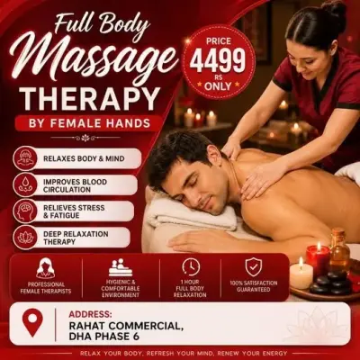 massage therapy service in Gulistan-e-Jauhar | Karachi Ads