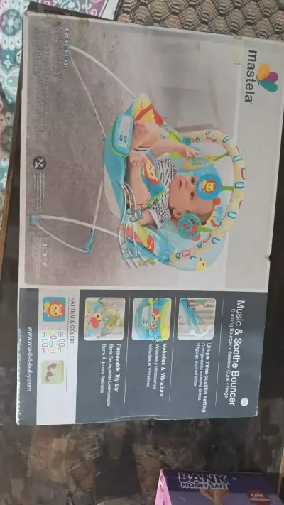 Mastela Baby Bouncer with Music & Vibrations – Excellent Condition For Sale in North Nazimabad | Karachi Ads