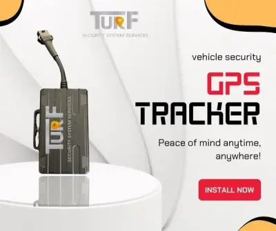 Meet the TURF GPS TRACKER — the smartest way to secure your ride! 🔐📍
