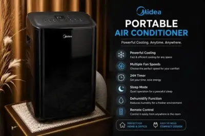 Midea Portable Air Conditioner (AC) - For Sale in Falcon Complex Faisal, Karachi