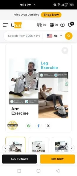 Min exercise bike box pack new - photo 4