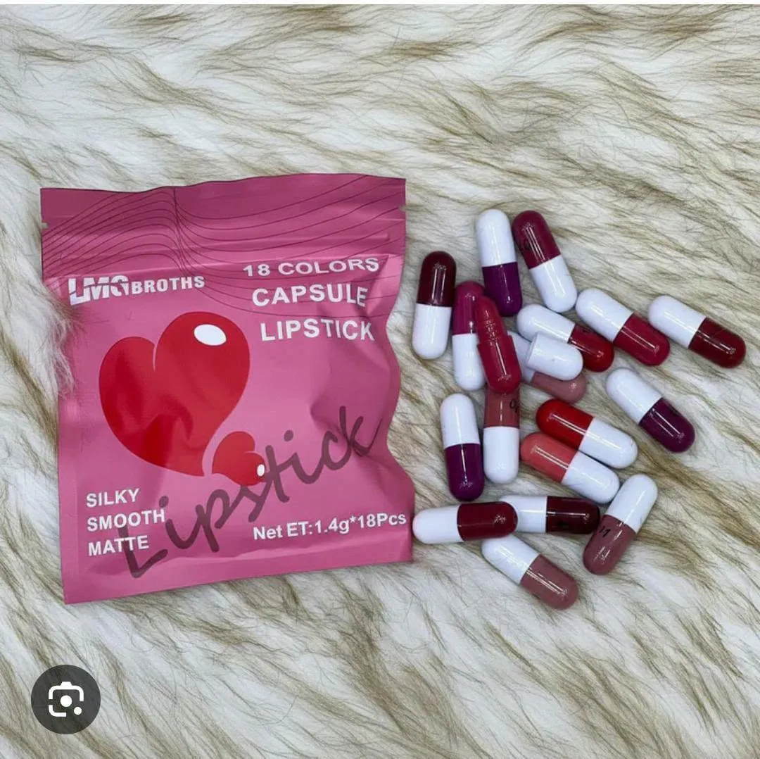 MINI 18 PCS CAPSULE LIPSTICK SET For Sale in Gulistan-e-Jauhar | Karachi Ads - photo 3