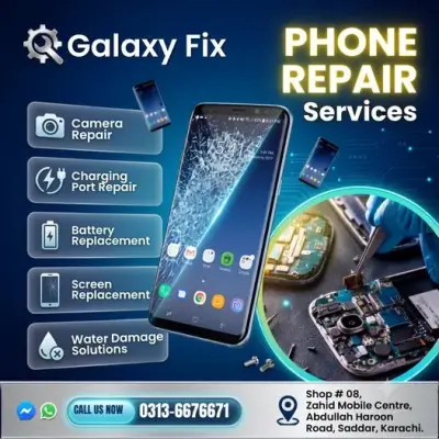 Mobile Repair Services in Saddar | Screen, Battery & Charging Port Repair | Karachi Ads