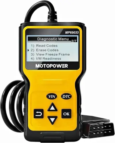 MOTOPOWER MP69033 OBD2 Car Scanner / Engine Fault Code Reader