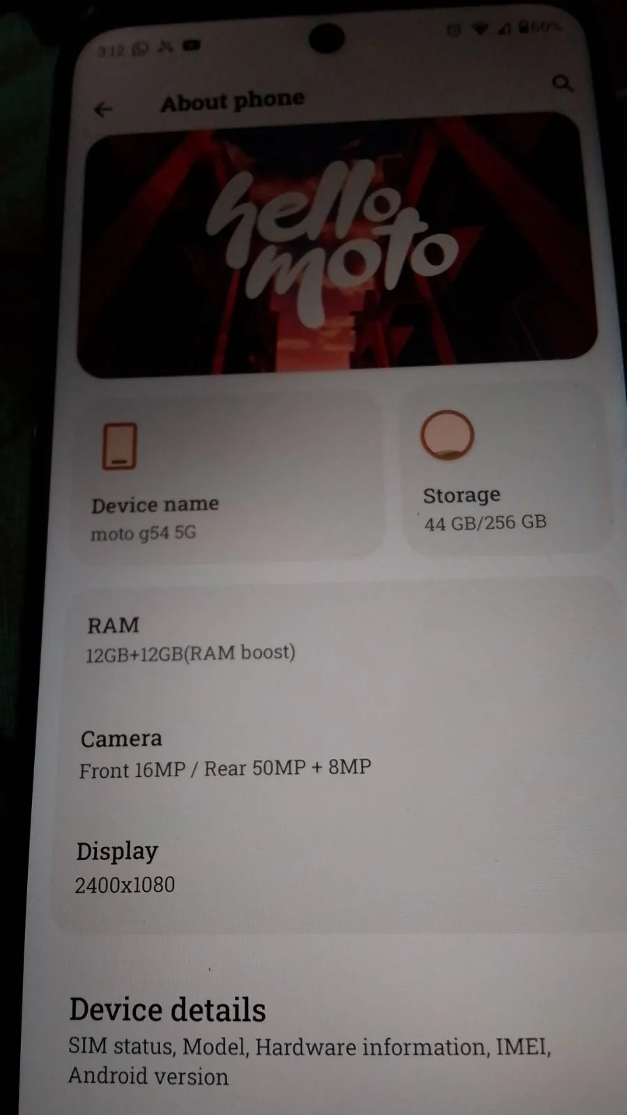 Motorola G54 5G - photo 5