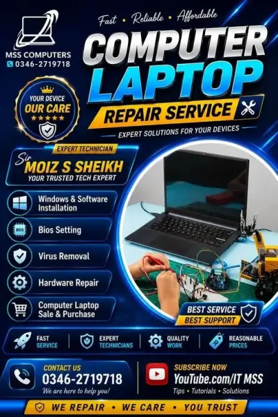 MSS COMPUTERS Computer Laptop Repairing Service