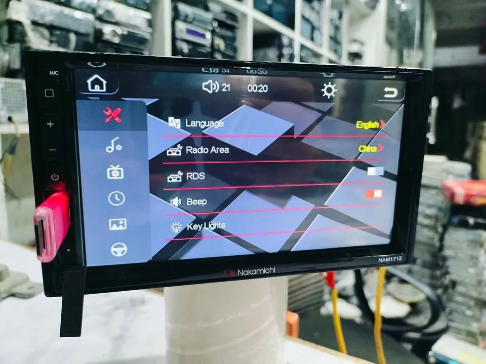 Nakamichi 7-Inch Touch Screen Car Android LCD β Bluetooth USB AUX For Sale in Gulistan-e-Jauhar | Karachi Ads - photo 7