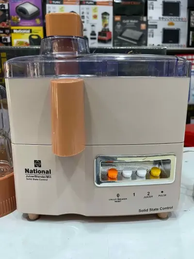 National Juicer Blender Grinder Set 4in1 Shisha Parts Steel Blades Guaranteed Result for Sale in Korangi, Karachi