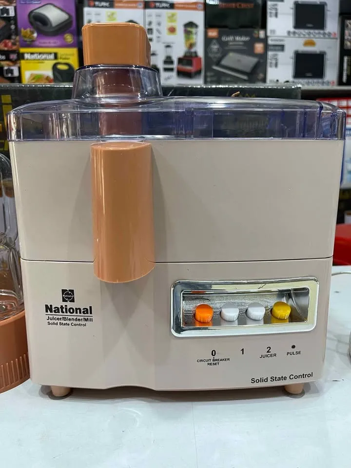 National Juicer Blender Grinder Set 4in1 Shisha Parts Steel Blades Guaranteed Result for Sale in Korangi, Karachi - photo 1