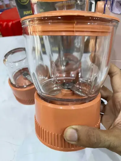 National Juicer Blender Grinder Set 4in1 Shisha Parts Steel Blades Guaranteed Result for Sale in Korangi, Karachi - photo 4