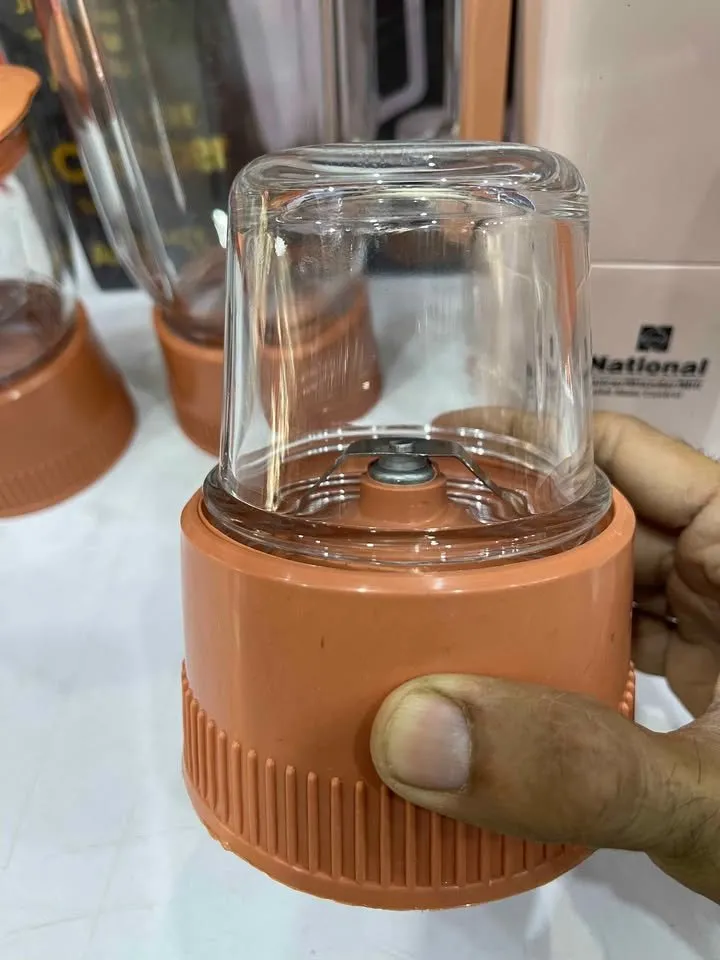 National Juicer Blender Grinder Set 4in1 Shisha Parts Steel Blades Guaranteed Result for Sale in Korangi, Karachi - photo 5
