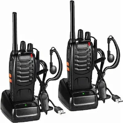 Nestling Radio Set, BF-88E Walkie Talkie 16 Channels Radio Telephone in Both Directions, Built-in LE - For Sale in Jamshed Town, Karachi