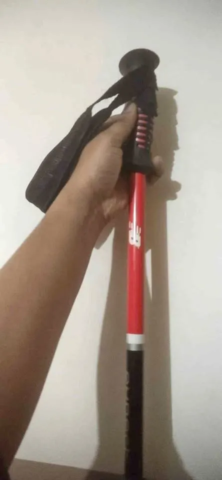 New Balance Expert Single Trekking Pole Red/Black Adjustable Aluminum For Sale in New Karachi | Karachi Ads - photo 1