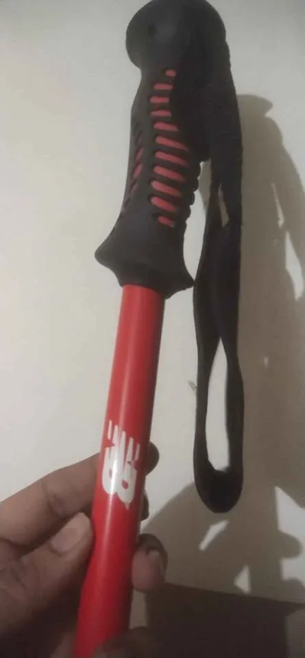 New Balance Expert Single Trekking Pole Red/Black Adjustable Aluminum For Sale in New Karachi | Karachi Ads - photo 2