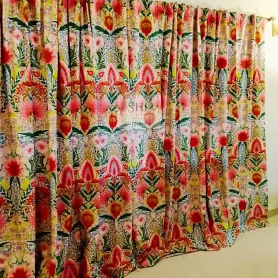 New printed curtains in stock. Cotton duck fabric. - photo 7