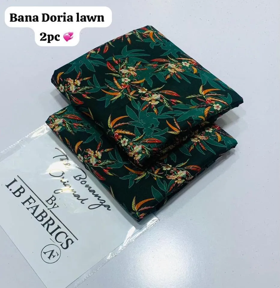 NEW VOLUME BANA DORIA LAWN TWO PIECE For Sale in Gulistan-e-Jauhar | Karachi Ads - photo 1