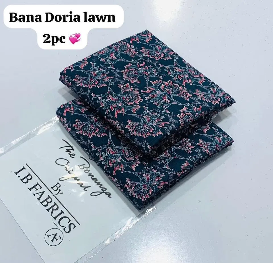 NEW VOLUME BANA DORIA LAWN TWO PIECE For Sale in Gulistan-e-Jauhar | Karachi Ads - photo 3