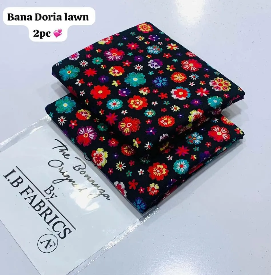 NEW VOLUME BANA DORIA LAWN TWO PIECE For Sale in Gulistan-e-Jauhar | Karachi Ads - photo 4